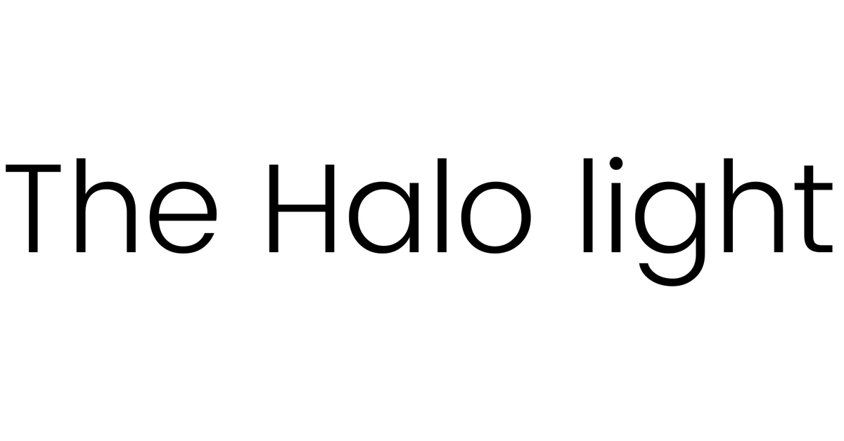 The Halo Light | Studio Quality LED ring light